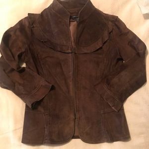 BCBG leather jacket